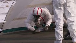 HCR Collecting Radiation Readings & Samples News Clip