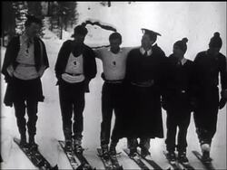 Cambridge Beat Oxford in Ski Jumping Contest News Clip