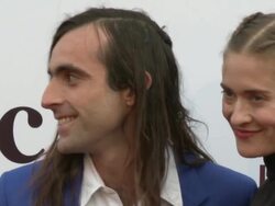 Sam Falls and Erin Falls at MOCA's 35th Anniversary Gala Presented By Louis Vuitton At The Geffen Contemporary At MOCA Stock Footage