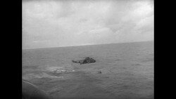 Gemini VI-A Capsule Returns Stock Footage