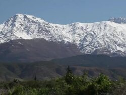 Landscapes of Atlas Mountains Stock Footage