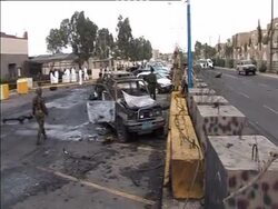 CLEAN: YemenÃƒÂ•s sputtering economy counts on international help News Clip