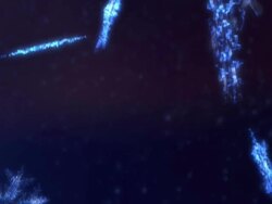 Hero Snow Flakes Close up loop Stock Footage