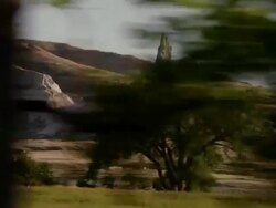 Drive-by Chimney Rock National Historic Site Stock Footage