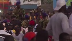 CLEAN : Celebrations on Gambian streets after Barrow inauguration News Clip