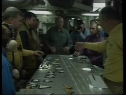 Facility on carrier with more than 5000 sailors News Clip