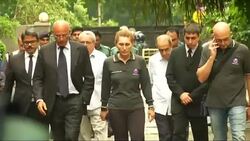 CLEAN : Italy and Bangladesh Foreign Ministers visit Dhaka murder site News Clip