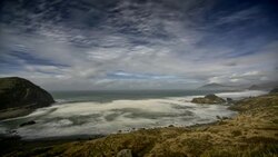 Seascape, Oregon Coast Stock Footage