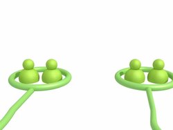 Social Connection Stock Footage