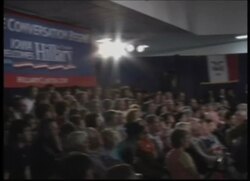 Democratic presidential candidate Hillary Clinton heads to Iowa for a campaign appearance well before the caucus there. Instructional Video