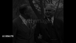 Franklin Roosevelt and Albert Ritchie at Annual Governors' Conference in Richmond, VA News Clip