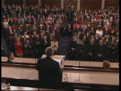 State of Union address, comment on Iraq, Iran, Hamas, adds shots News Clip