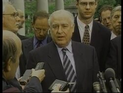 USA: WASHINGTON: JACKSON/CLINTON DIPLOMACY MEETING News Clip