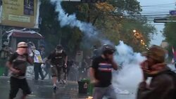 CLEAN : No end in sight for anti-government protes News Clip