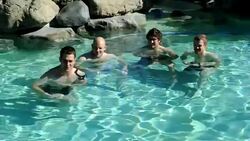 CLEAN: Rugby: Australian Wallabies relax in thermal pools News Clip