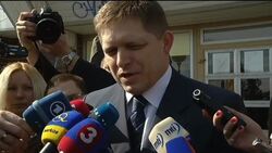 Socialist leader votes as Slovaks go to the polls in general election Instructional Video