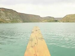 HD: The Road to Rumkale, Halfeti 'Time Lapse' Stock Footage