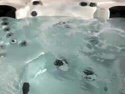 Hd video of a jacuzzi, hot tub Stock Footage