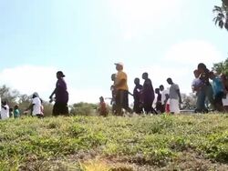 Family & Friends at The Trayvon Martin Foundation Stock Footage
