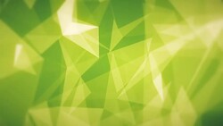 Green Abstract Triangles (Loopable) Stock Footage
