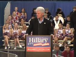 Iowa continues to be in the presidential spotlight as the countdown continues toward the precinct caucuses on January 3rd.  Democratic hopeful Hillary Rodham Clinton, along with her husband, Bill, and basketball great Magic Johnson, have several events today. News Clip