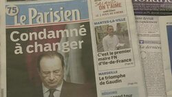 CLEAN : French press highlights Socialist local vote defeat News Clip