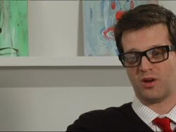 Mayer Hawthorne Interview (clip 11) Stock Footage