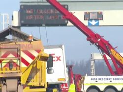 Icy Conditions Continue To Cause Problems News Clip