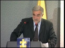 ICC prosecutor meets with Uribe and chief federal prosecutor Iguaran News Clip