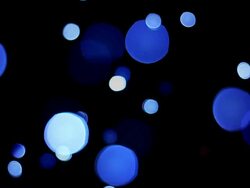 Blue Bokeh Stock Footage