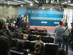 Zapatero meets Sarkozy ahead of summit, comments on flu News Clip