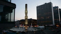 Stockholm Downtown District Stock Footage