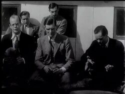 Oxford Expedition Home from Arctic. News Clip