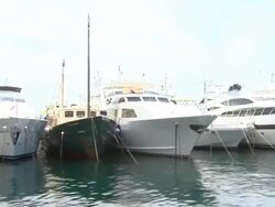 Atmosphere at the 51st Monte-Carlo Television Festival - Atmosphere at Monte-Carlo . (Footage by WireImage Video/Getty Images Entertainment Video) Stock Footage