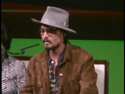 'Charlie and the Chocolate Factory' Tokyo Press Conference Stock Footage