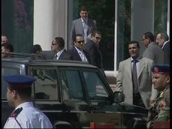 WRAP Abbas arrives, meets Mubarak ADDS Olmert arrives for Mideast summit News Clip