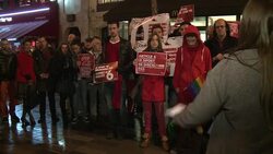 CLEAN : Protest in Paris against Russian anti-gay News Clip