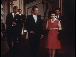 Queen And President Nixon, Queen At Innsbruck News Clip