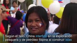 CLEAN : En Filipinas festejan fallo favorable de La Haya News Clip
