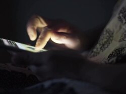 Smartphone User Lifestyle Stock Footage