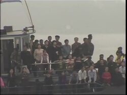 EXCLUSIVE Latest pictures from the China/Nkorea border News Clip