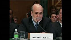 4:3 US Federal Reserve Chairman Bernanke on interest rates News Clip
