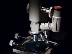 Mysterious Microscope Investigates Stock Footage
