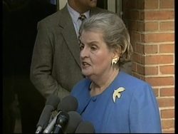 USA: CLINTON PRAISED FOR SECURING MIDEAST PEACE DEAL News Clip