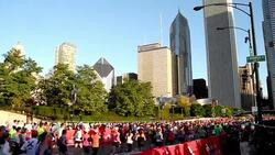 CLEAN : Chicago marathoners show no fear after News Clip