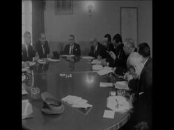 CAN 052 JORDAN OFFICIALS MEET TO DISCUSS POPE PAUL VI VISIT TO THE HOLY LAND News Clip