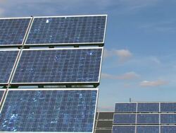Solar Panels Stock Footage