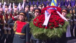 Putin lays wreath in advance of Victory Day News Clip