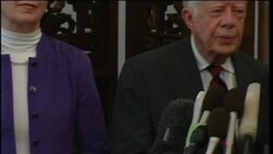 Frm US president Carter and elders comment ahead of NKorea visit News Clip