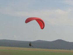 Parasailing Part 2 Stock Footage